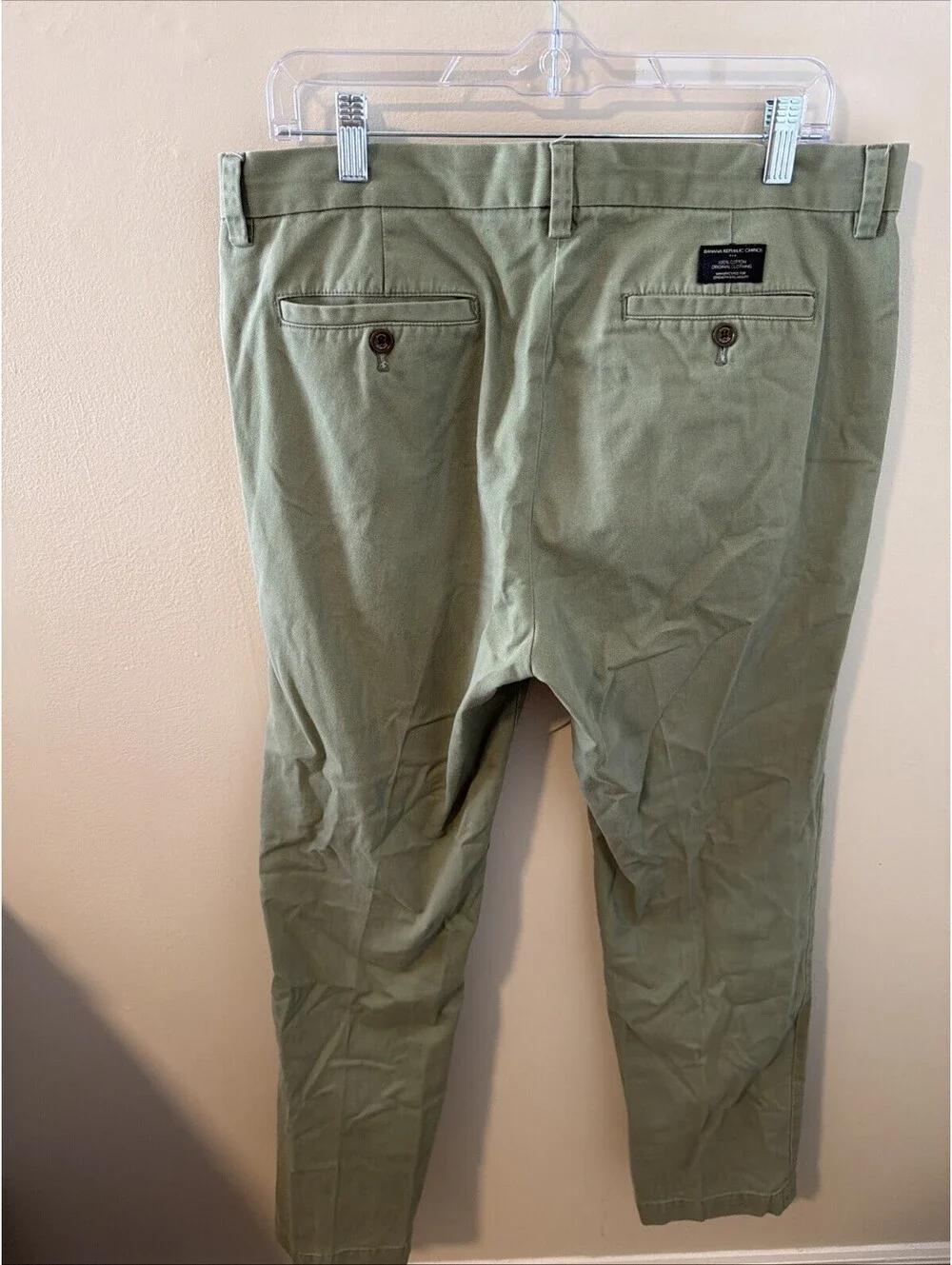 Banana Republic Men’s Pants Size 34x32 Green Pants